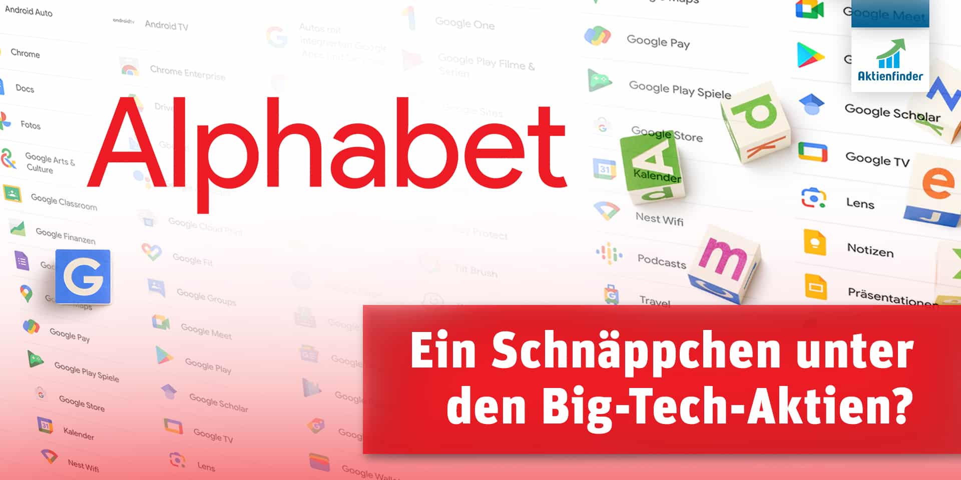 Alphabet Ein Schnäppchen unter den Big Tech Aktien