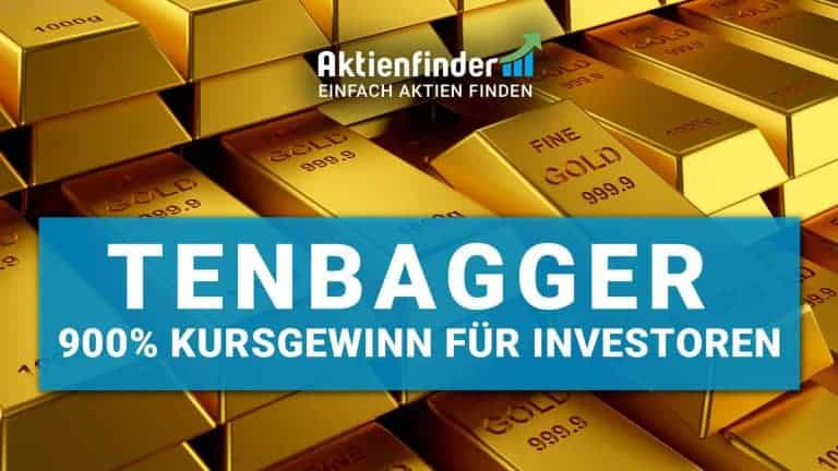 Tennbagger Aktien - 900 Prozent Kursgewinn für Investoren