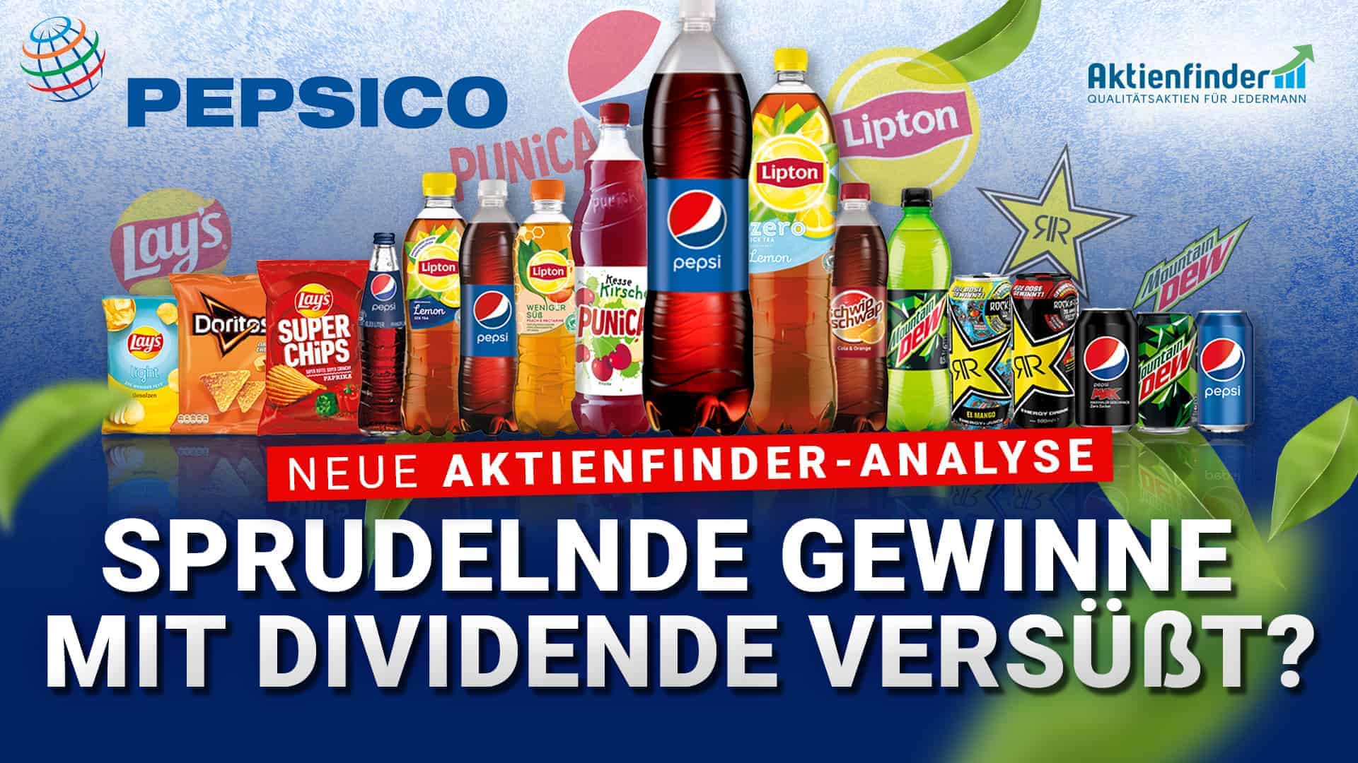 Pepsi Aktie - Sprudelnde Gewinne mit Dividende versuesst