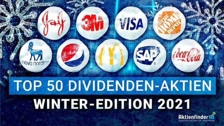 Top 50 Dividenden-Aktien Winter 2021