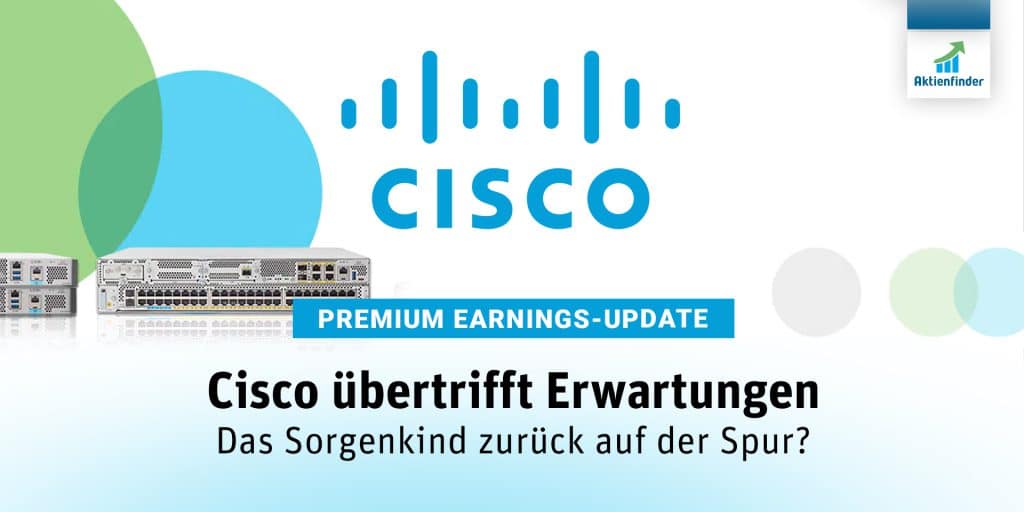 Cisco Erwartungen übertroffen Das zurück auf der Spur?