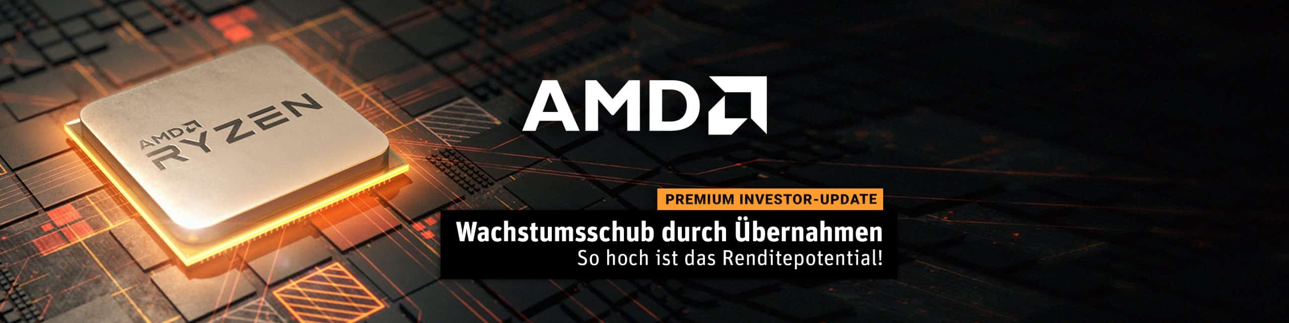 AMD Investor-Update - Wachstumsschub durch ÜbernahmenSo hoch ist das Renditepotential header