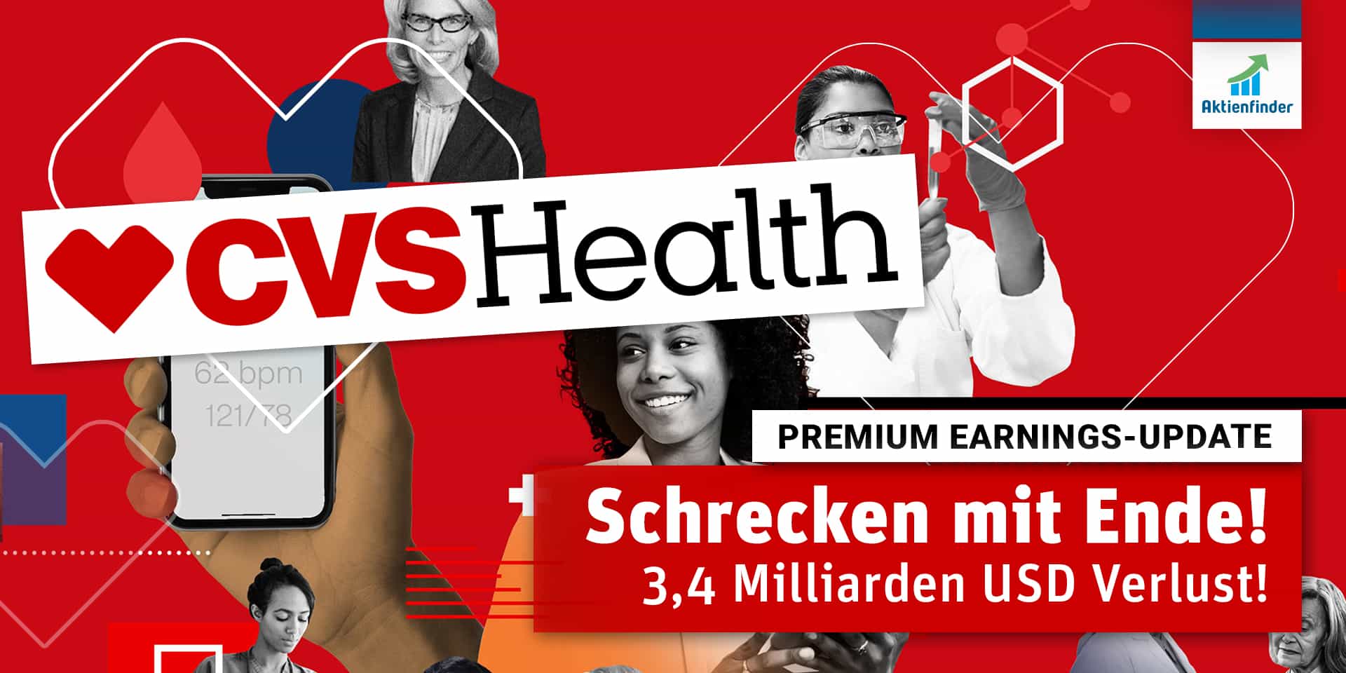 CVS Health Schrecken mit Ende! 3,4 Milliarden USD Verlust!