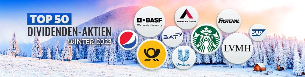 Top 50 Dividenden-Aktien Im Winter 2023