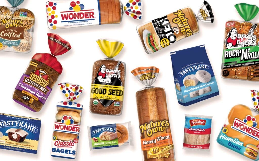 Marken aus dem Portfolio von Flowers Foods