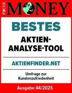 FOCUS MONEY: Bestes Aktien-Analyse-Tool – AKTIENFINDER.NET – Ausgabe 44/2025