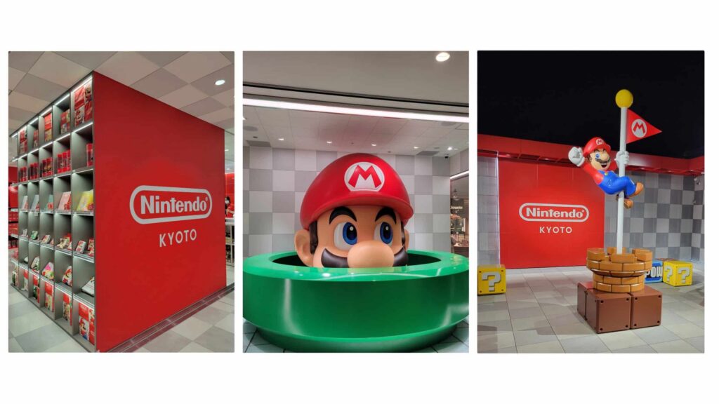 Eigene Aufnahmen des Nintendo Flagship-Stores in Kyoto.